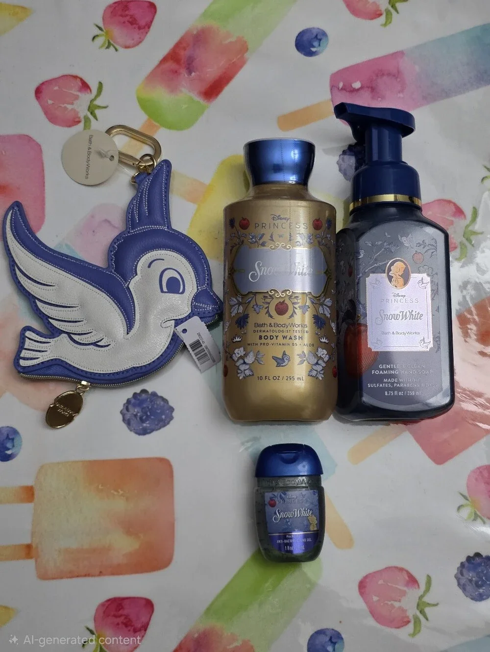 Bath & Body Works Disney Princess Snow White Bath & Body 4 Piece Gift Set